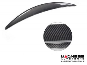 Maserati GranTurismo Coupe Rear Spoiler Lip - Carbon Fiber Maserati GranTurismo Coupe Rear Spoiler Lip - Carbon Fiber